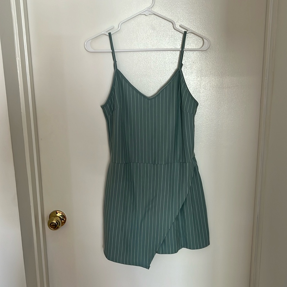 Turquoise Romper
